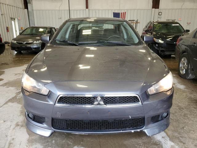 JA3AU86U38U003740 - 2008 MITSUBISHI LANCER GTS GRAY photo 5