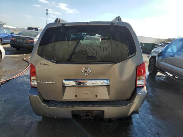 5N1AR18UX6C662405 - 2006 NISSAN PATHFINDER LE თაფლისფერი ფოტო 6