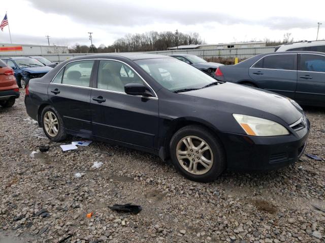 1HGCM56877A110934 - 2007 HONDA ACCORD EX BLACK photo 4