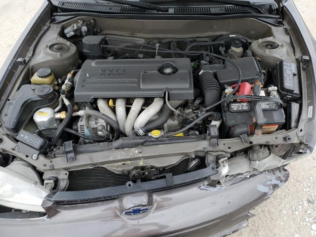 1Y1SK5284YZ407695 - 2000 CHEVROLET GEO PRIZM BASE GRAY photo 11