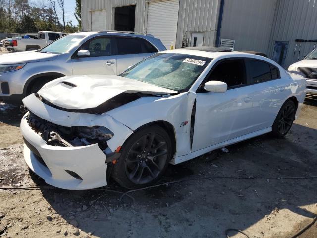 2C3CDXGJ9MH531602 - 2021 DODGE CHARGER SCAT PACK WHITE photo 1