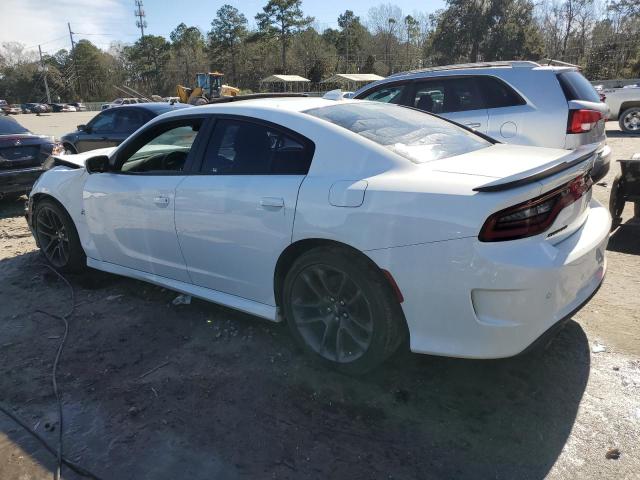 2C3CDXGJ9MH531602 - 2021 DODGE CHARGER SCAT PACK WHITE photo 2