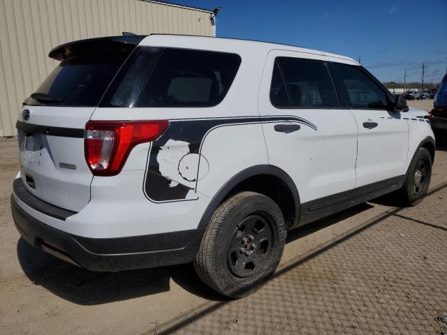 1FM5K8AT6KGA12361 - 2019 FORD EXPLORER POLICE INTERCEPTOR თეთრი ფოტო 3