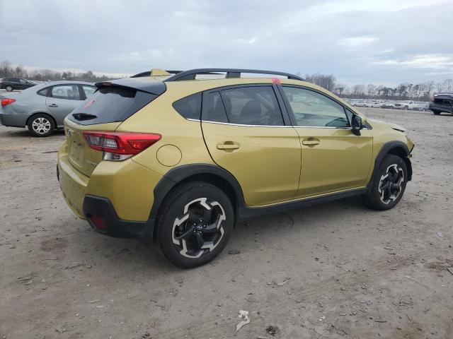 JF2GTHMC8PH243934 - 2023 SUBARU CROSSTREK LIMITED YELLOW photo 3