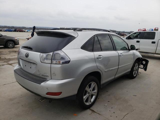 JTJGW31U482851246 - 2008 LEXUS RX 400H SILVER photo 3