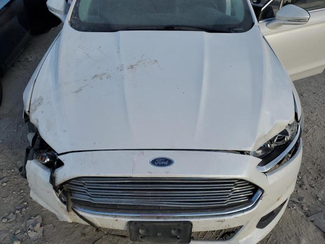 3FA6P0HD2ER365144 - 2014 FORD FUSION SE WHITE photo 12