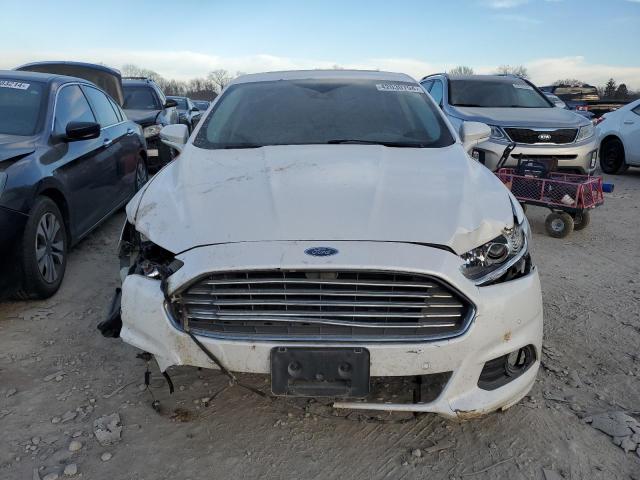 3FA6P0HD2ER365144 - 2014 FORD FUSION SE WHITE photo 5