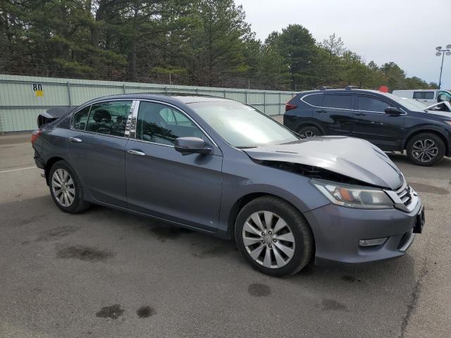 1HGCR2F83DA215112 - 2013 HONDA ACCORD EXL BLUE photo 4