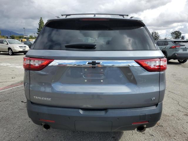 1GNERGKW6MJ134279 - 2021 CHEVROLET TRAVERSE LT GRAY photo 6