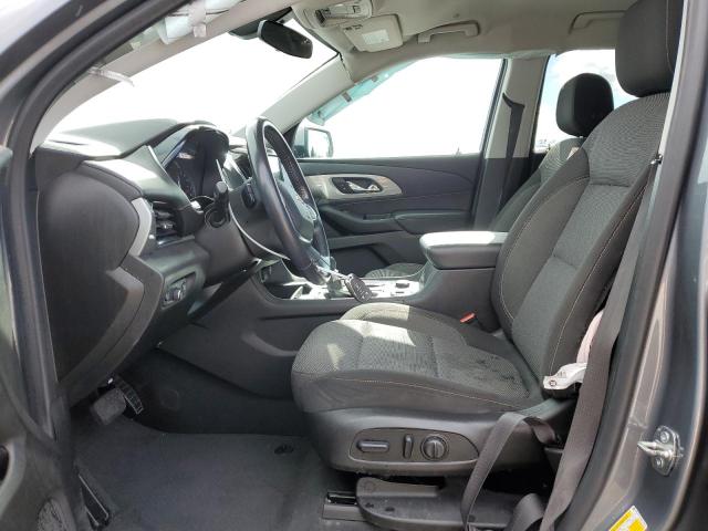 1GNERGKW6MJ134279 - 2021 CHEVROLET TRAVERSE LT GRAY photo 7