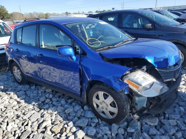 3N1BC13E19L463846 - 2009 NISSAN VERSA S BLUE photo 4