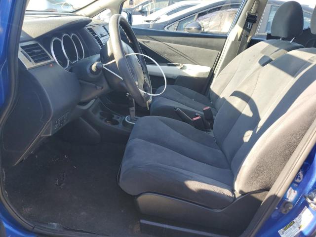 3N1BC13E19L463846 - 2009 NISSAN VERSA S BLUE photo 7