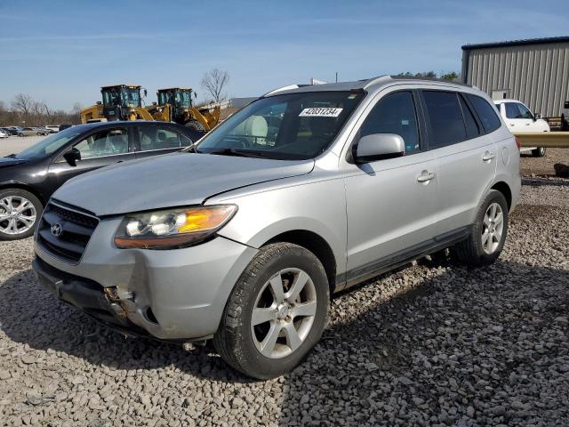 5NMSH13E07H065696 - 2007 HYUNDAI SANTA FE SE SILVER photo 1