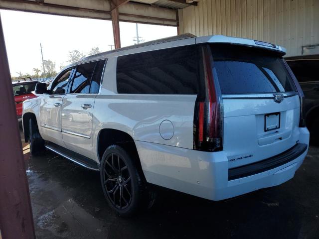 1GYS3HKJ0LR301317 - 2020 CADILLAC ESCALADE ESV LUXURY WHITE photo 2