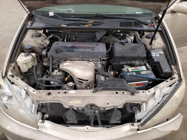 4T1BE32K04U365542 - 2004 TOYOTA CAMRY LE TAN photo 11