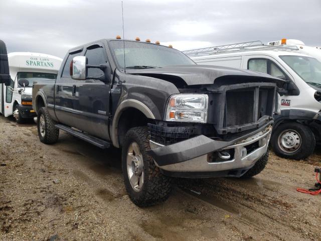 1FTWW31P17EB17783 - 2007 FORD F350 SRW SUPER DUTY BROWN photo 4