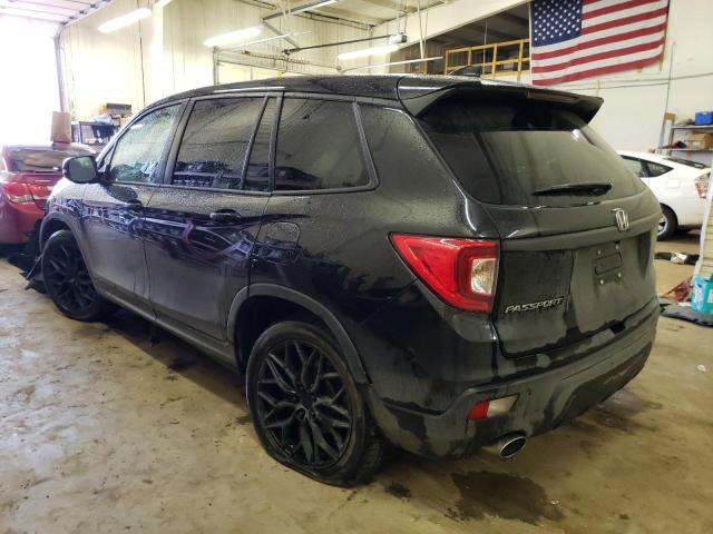 5FNYF8H52KB003308 - 2019 HONDA PASSPORT EXL BLACK photo 2