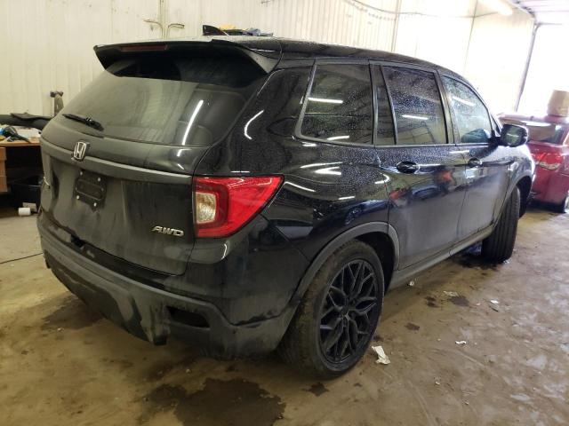 5FNYF8H52KB003308 - 2019 HONDA PASSPORT EXL BLACK photo 3