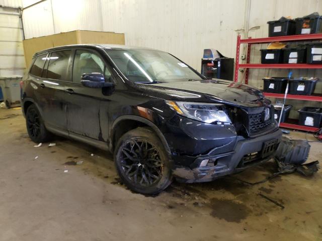 5FNYF8H52KB003308 - 2019 HONDA PASSPORT EXL BLACK photo 4