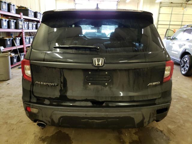 5FNYF8H52KB003308 - 2019 HONDA PASSPORT EXL BLACK photo 6