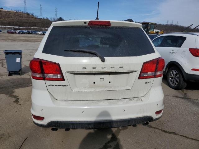 3C4PDCBGXJT158168 - 2018 DODGE JOURNEY SXT WHITE photo 6