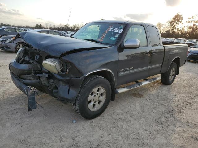 5TBRU34136S480159 - 2006 TOYOTA TUNDRA ACCESS CAB SR5 BLACK photo 1