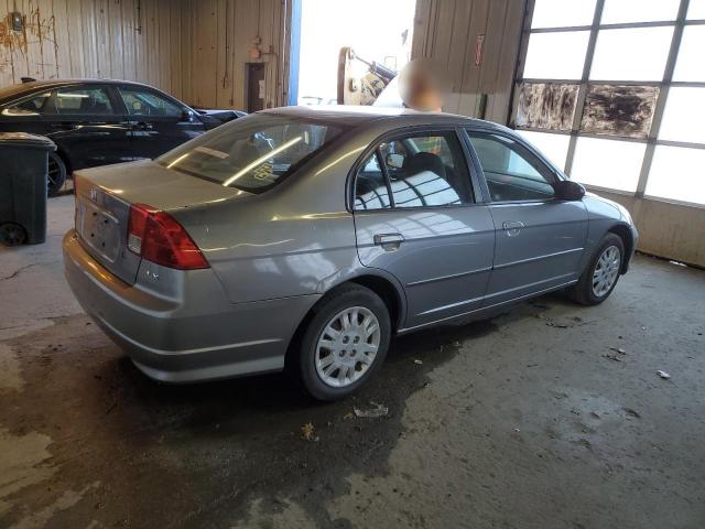 2HGES16534H574989 - 2004 HONDA CIVIC LX GRAY photo 3