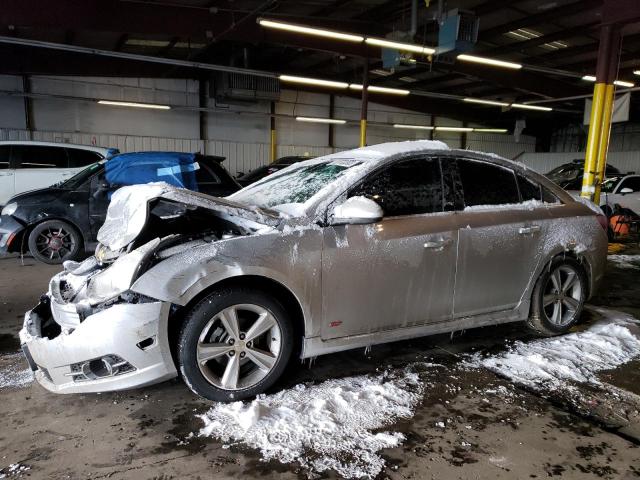 1G1PE5SB1E7335870 - 2014 CHEVROLET CRUZE LT SILVER photo 1