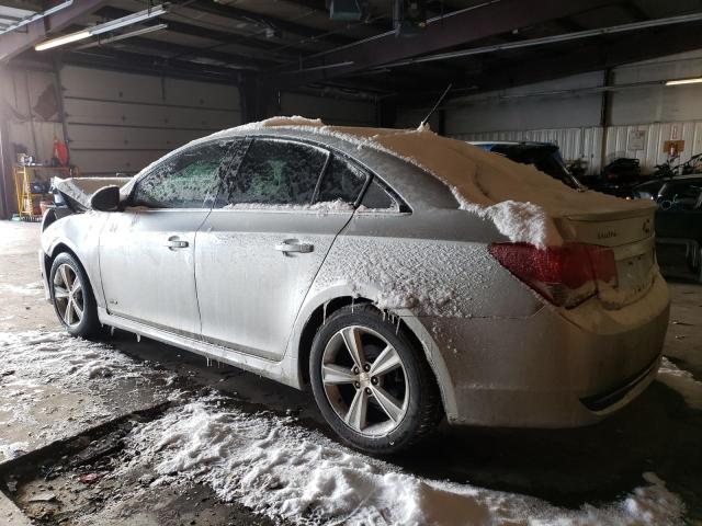 1G1PE5SB1E7335870 - 2014 CHEVROLET CRUZE LT SILVER photo 2