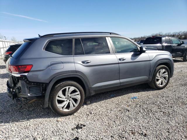 1V2HR2CA5MC607832 - 2021 VOLKSWAGEN ATLAS SE GRAY photo 3