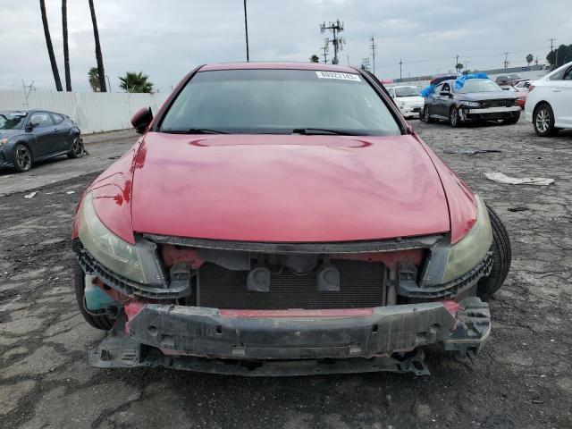 1HGCS12798A012033 - 2008 HONDA ACCORD EX RED photo 5