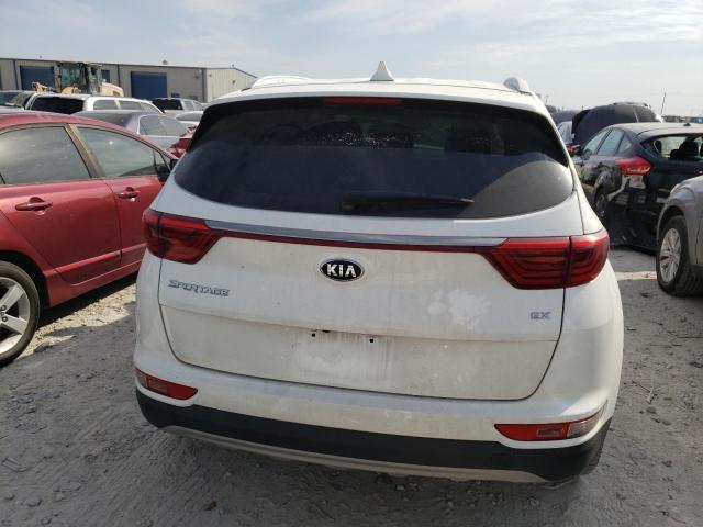 KNDPN3AC1K7614026 - 2019 KIA SPORTAGE EX WHITE photo 6