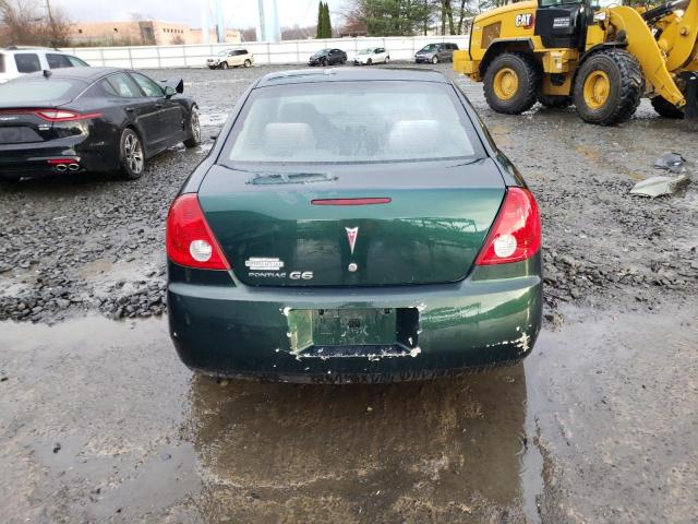 1G2ZF58B874112500 - 2007 PONTIAC G6 VALUE LEADER GREEN photo 6