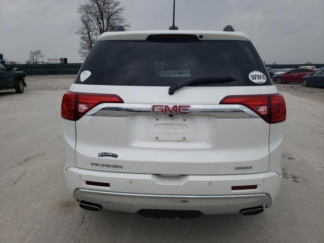 1GKKNXLS1HZ310038 - 2017 GMC ACADIA DENALI WHITE photo 6