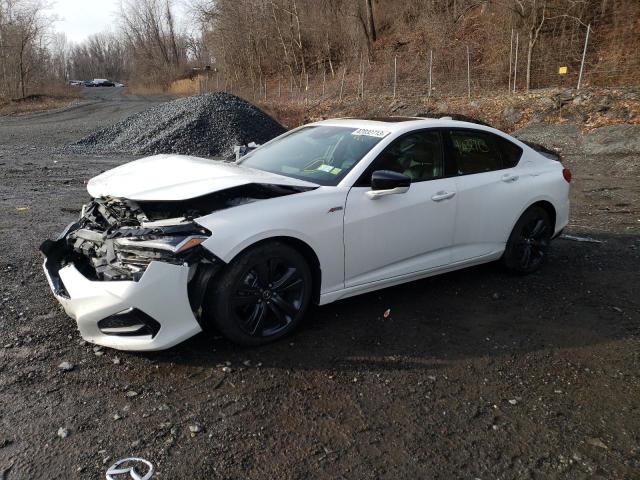 19UUB6F58MA008558 - 2021 ACURA TLX TECH A WHITE photo 1