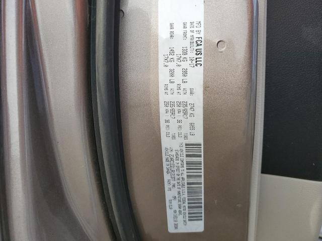 2C4RC1EG1JR121377 - 2018 CHRYSLER PACIFICA TOURING L PLUS TAN photo 12