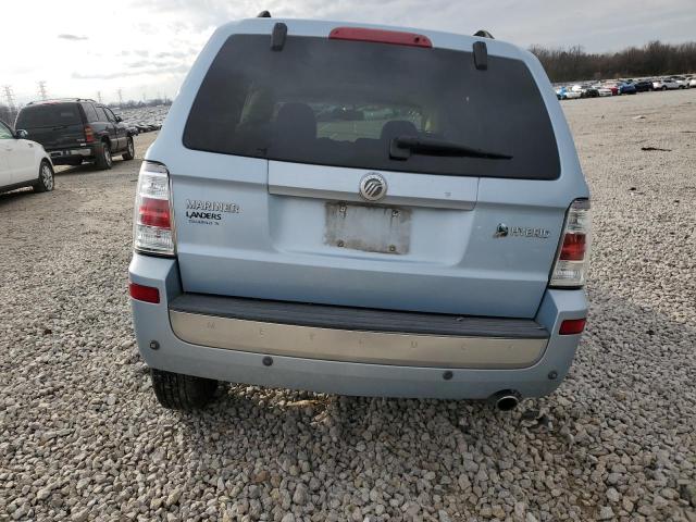 4M2CU29H78KJ26940 - 2008 MERCURY MARINER HEV BLUE photo 6