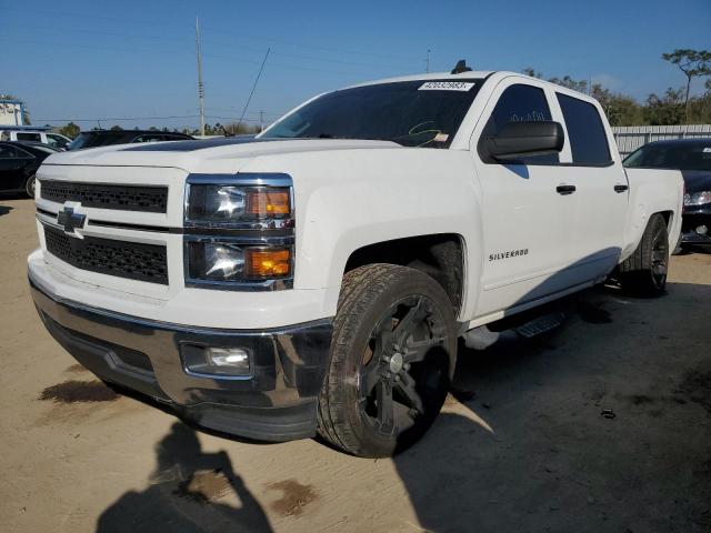 3GCPCREC3FG391064 - 2015 CHEVROLET SILVERADO C1500 LT WHITE photo 1