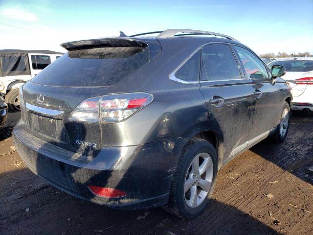 2T2BK1BA6BC090287 - 2011 LEXUS RX 350 GRAY photo 3