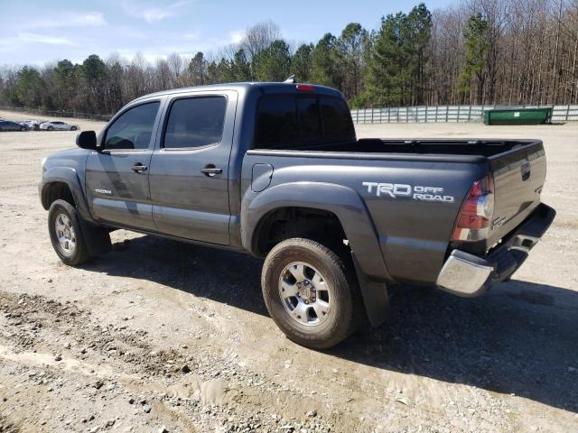 3TMJU4GN4EM157553 - 2014 TOYOTA TACOMA DOUBLE CAB PRERUNNER GRAY photo 2