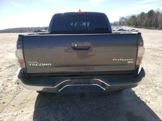 3TMJU4GN4EM157553 - 2014 TOYOTA TACOMA DOUBLE CAB PRERUNNER GRAY photo 6