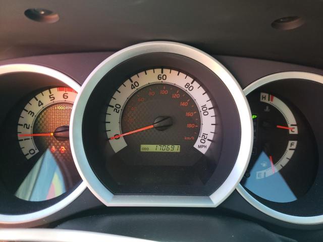 3TMJU4GN4EM157553 - 2014 TOYOTA TACOMA DOUBLE CAB PRERUNNER GRAY photo 9