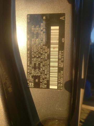 5TBRU34126S473655 - 2006 TOYOTA TUNDRA ACCESS CAB SR5 GRAY photo 12