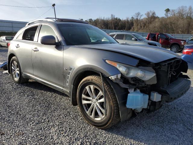 JN8CS1MW2EM413103 - 2014 INFINITI QX70 GRAY photo 4