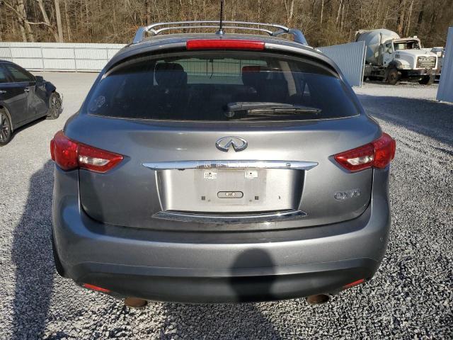 JN8CS1MW2EM413103 - 2014 INFINITI QX70 GRAY photo 6