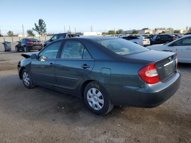 4T1BE32K03U658355 - 2003 TOYOTA CAMRY LE GREEN photo 2