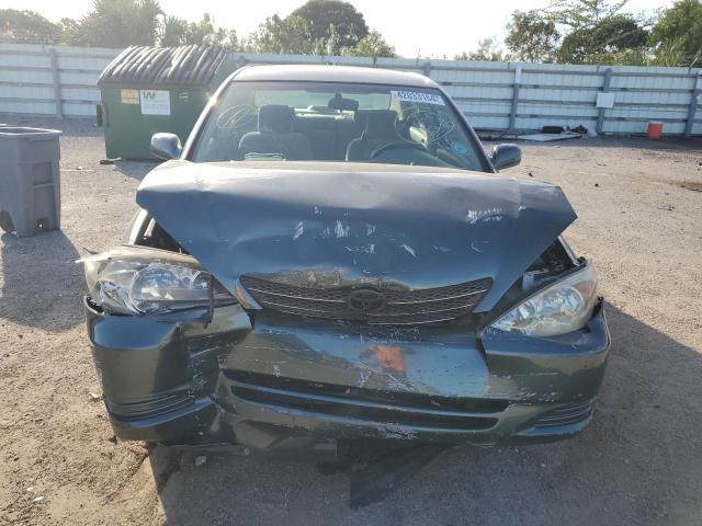 4T1BE32K03U658355 - 2003 TOYOTA CAMRY LE GREEN photo 5