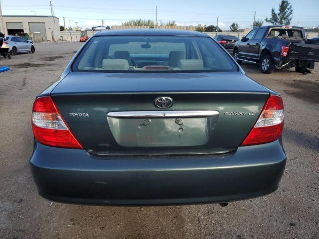 4T1BE32K03U658355 - 2003 TOYOTA CAMRY LE GREEN photo 6