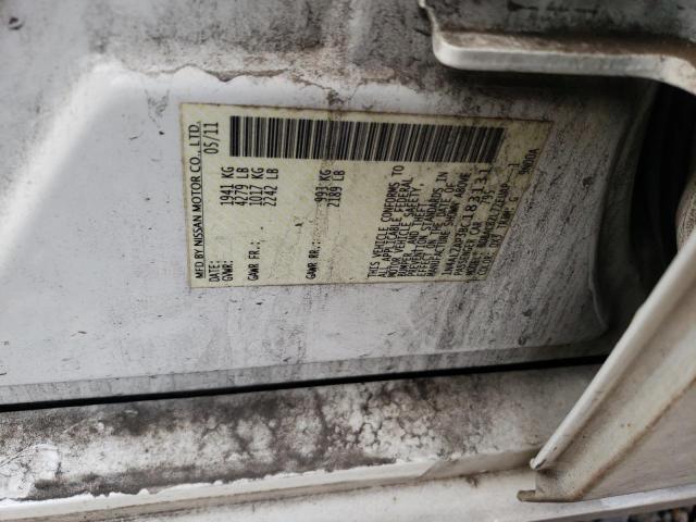 1N4AL2AP3BC183131 - 2011 NISSAN ALTIMA BASE WHITE photo 12