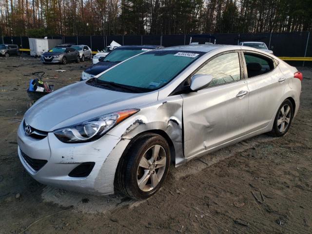 KMHDH4AE1BU140724 - 2011 HYUNDAI ELANTRA GLS SILVER photo 1